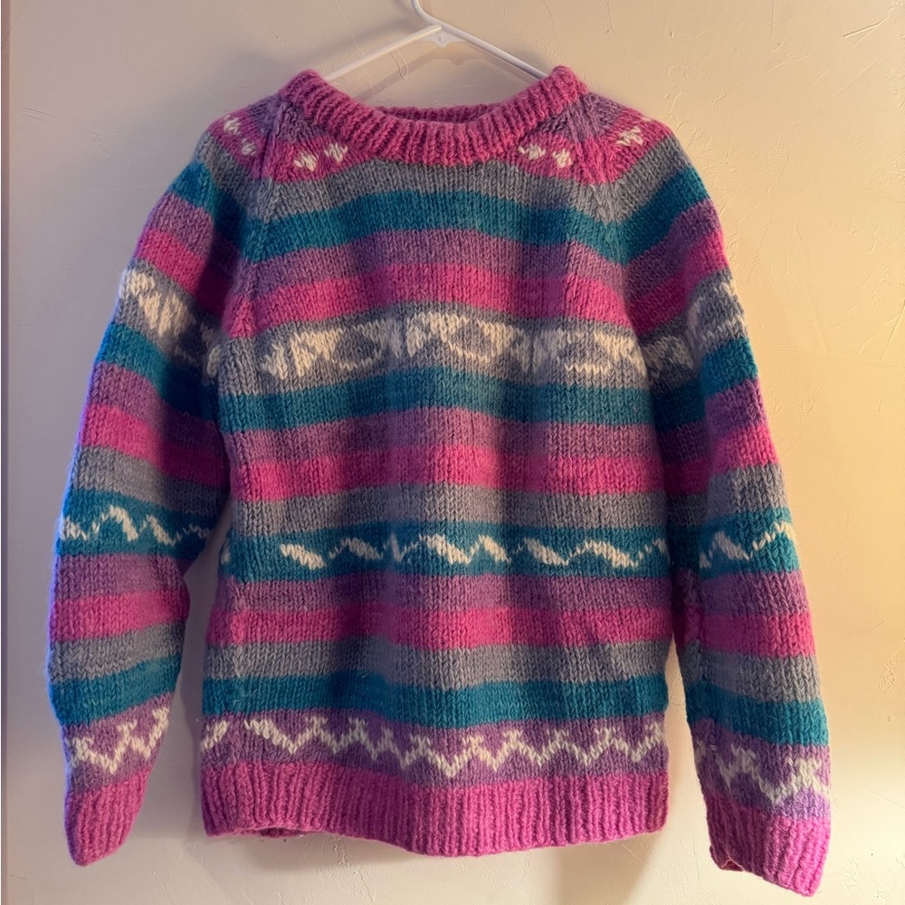 100% Himalayan Tibetan Wool Made in Nepal Sweater